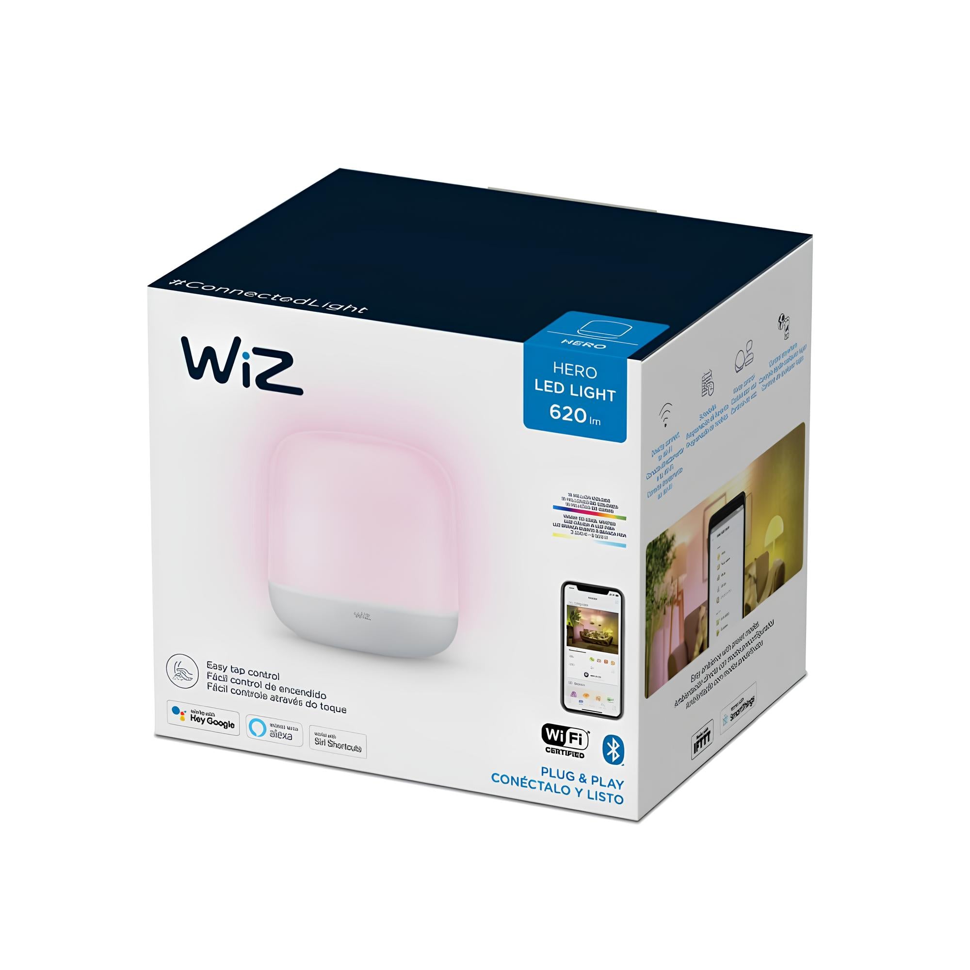 Luminária Hero Smart Led Wifi Bluetooth Rgb Bivolt WiZ