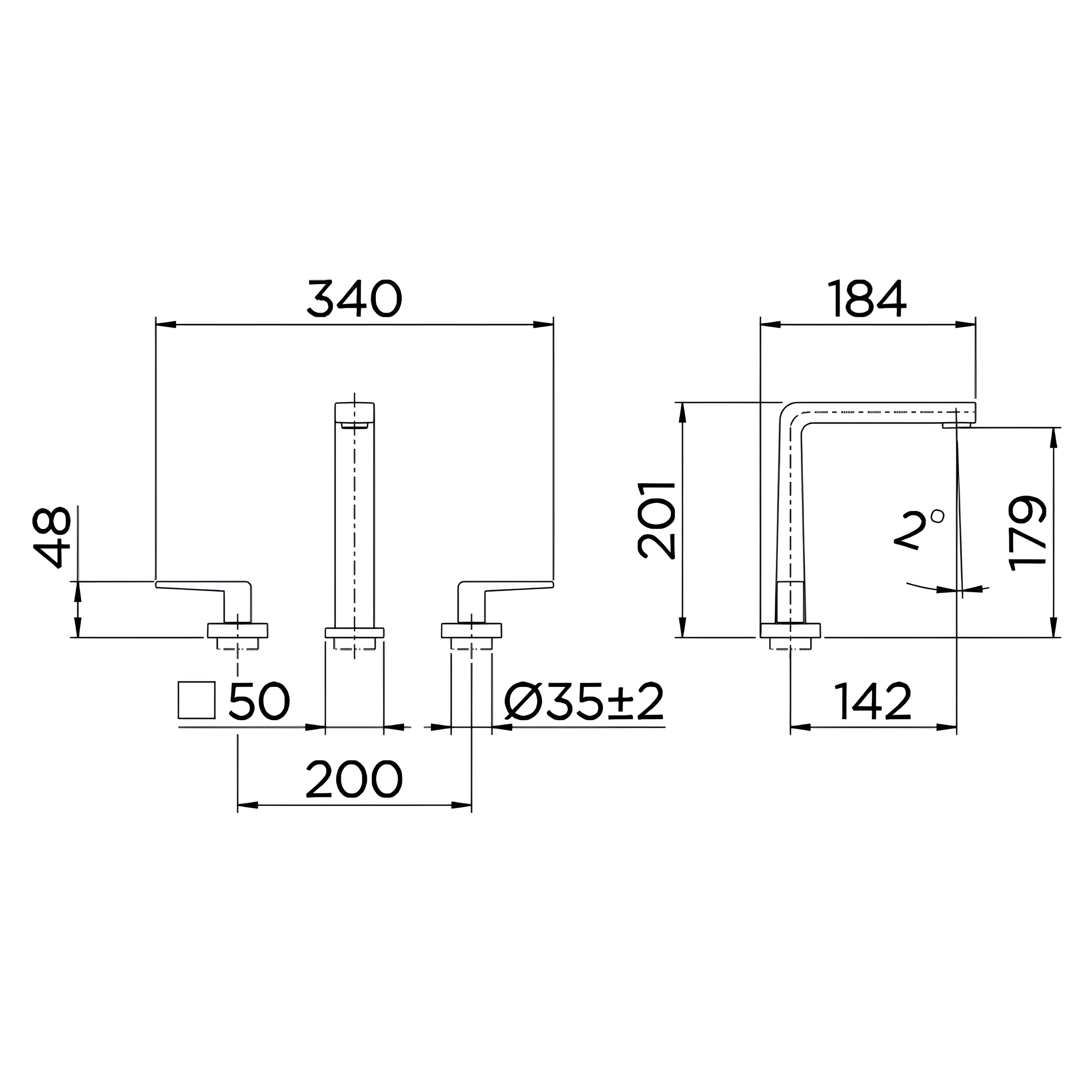 Misturador Lavatório De Mesa Cromado Stilo Docol 00820406