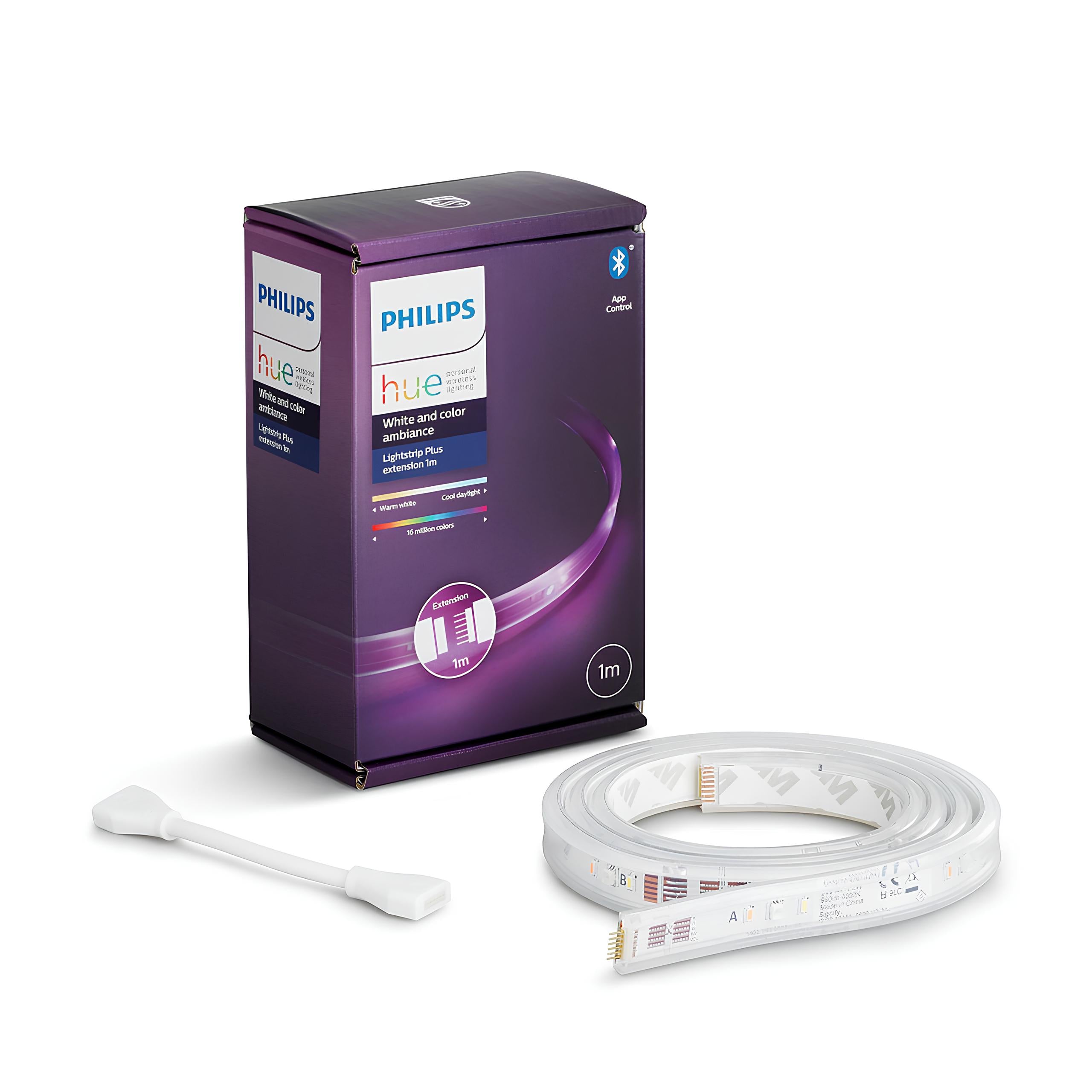 Philips Hue Extensao Fita Led 1 Metro Lightstrip Plus Bluetooth