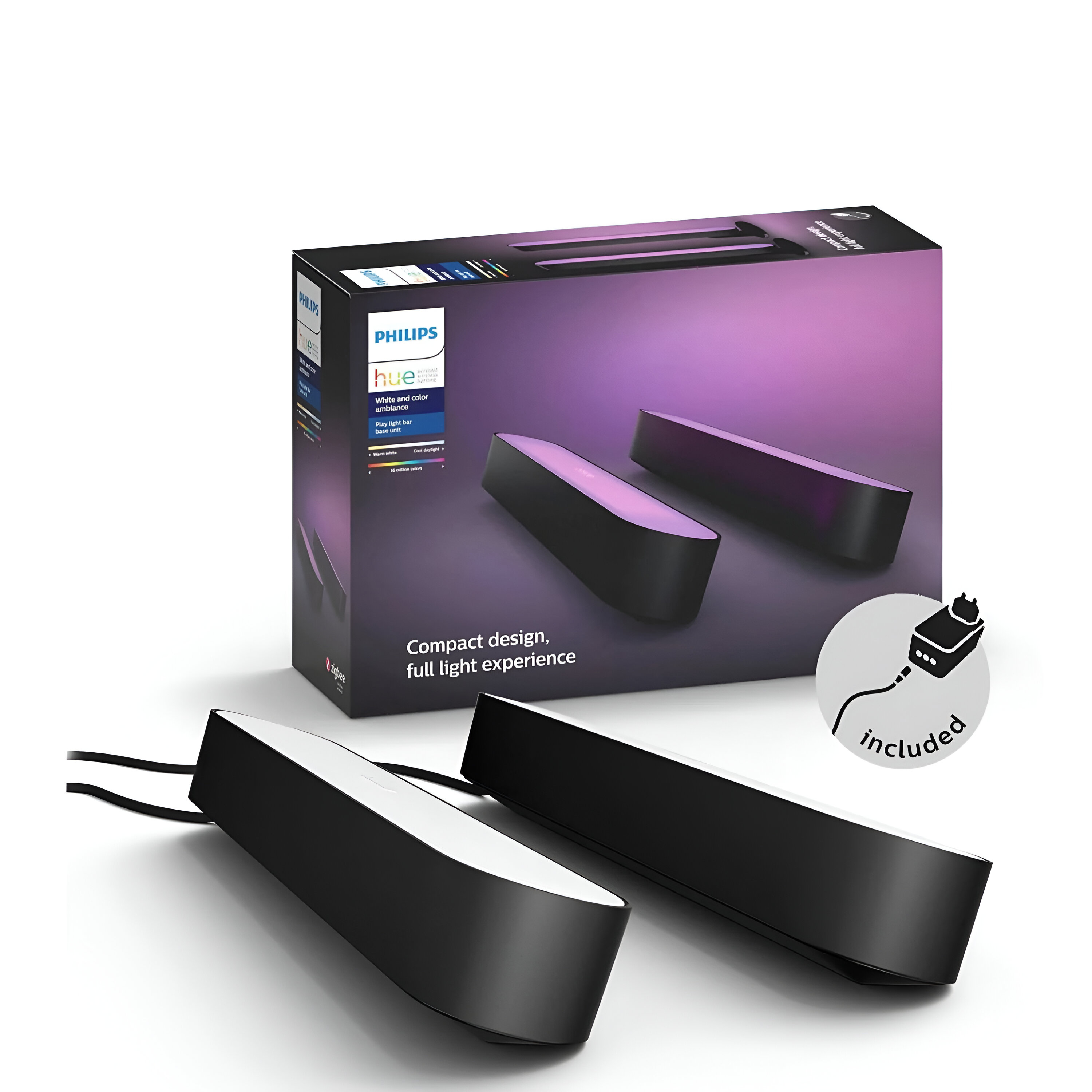 Philips Hue Play Light Bar Doublepack Color Ambiance Smart
