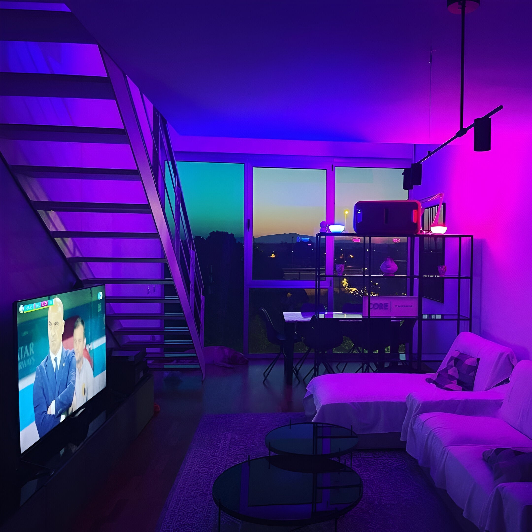 Philips Hue Starter Kit com 3 Lâmpadas 9W E27 + Hue Bridge Hub