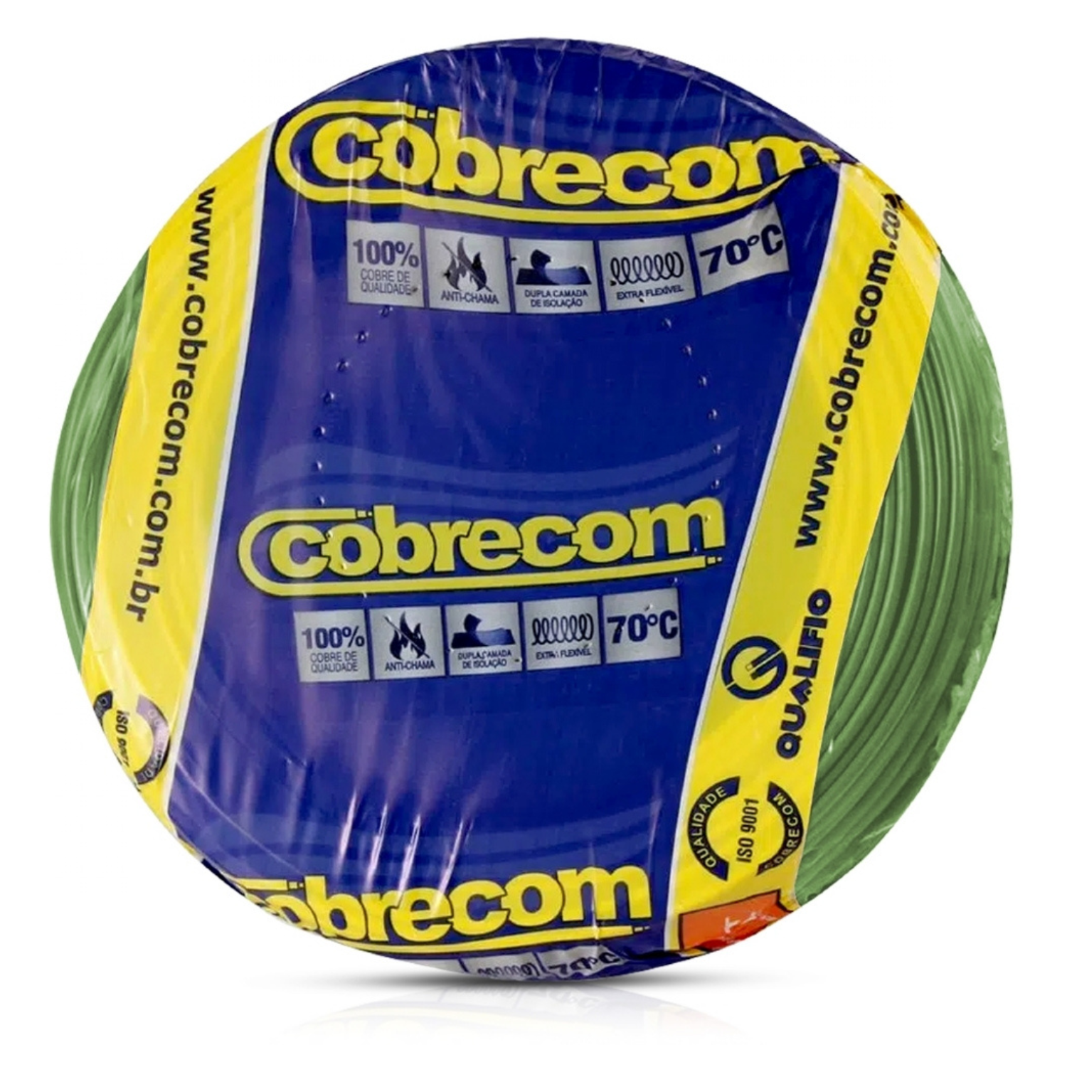 Cabo Flexível 750V 6,00mm 50 metros Cobrecom