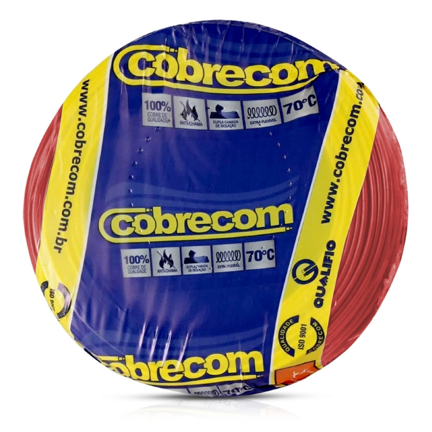 Cabo Flexível 750V 6,00mm 50 metros Cobrecom