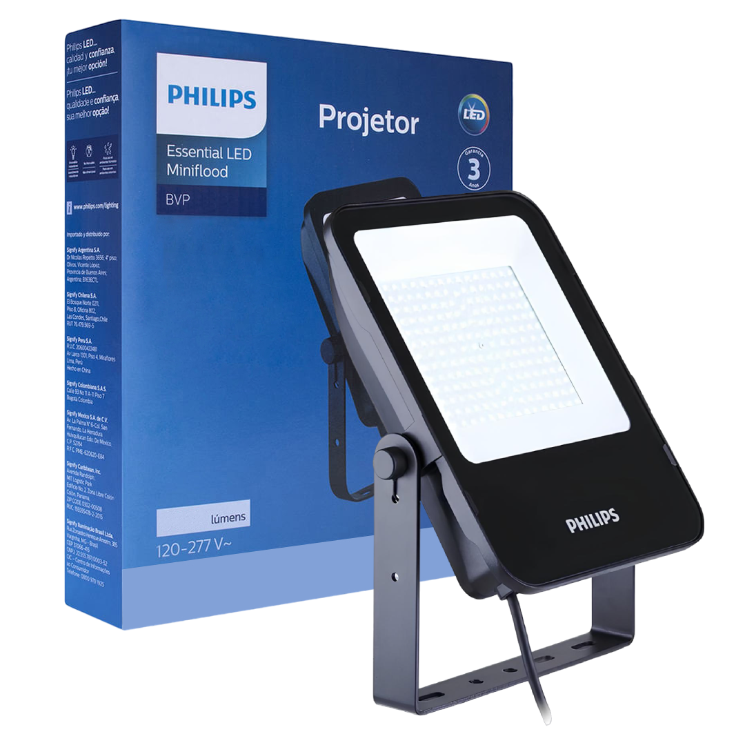 Refletor LED 100w 6500K Bivolt IP65 BVP153 Philips