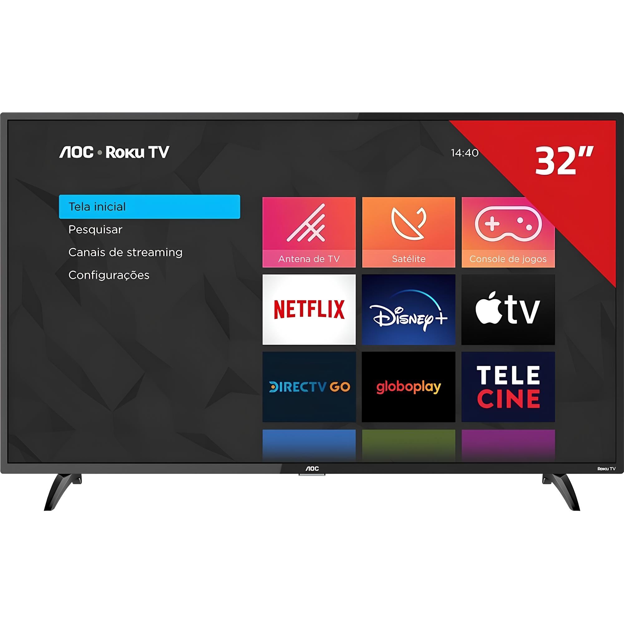 Smart Tv Aoc Roku Led Hd 32 32s5195/78g