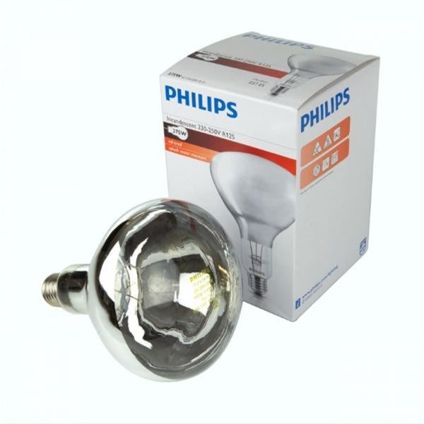 Lâmpada De Secagem Infravermelha 375w 220v Philips
