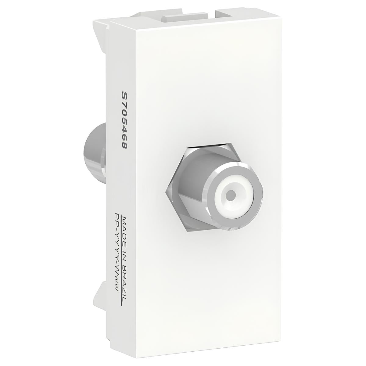 Modulo Tomada Antena Cabo Coaxial Orion S70546824 Schneider