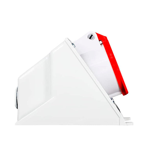 Tomada Sobrepor 3P+N+T 32A 380/440V Vermelho - N5206 - Steck