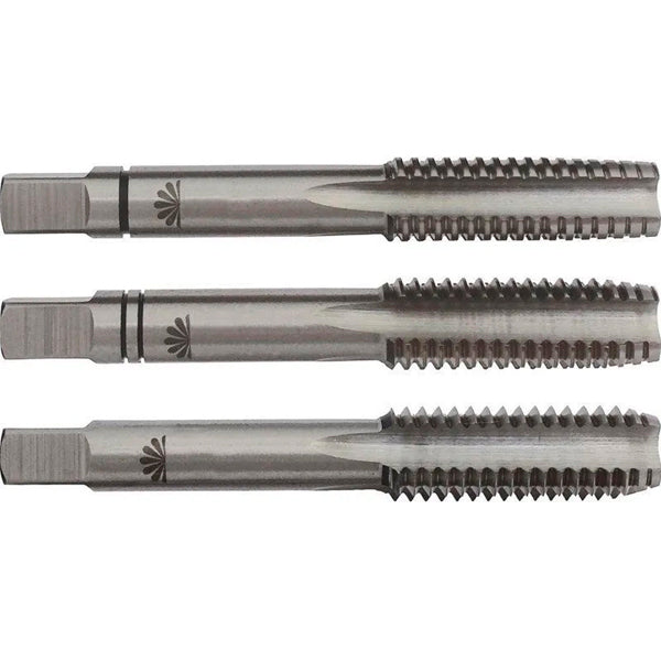 Jogo de Macho Manual 5/32" Aço Rápido Hss Din 351 Htom