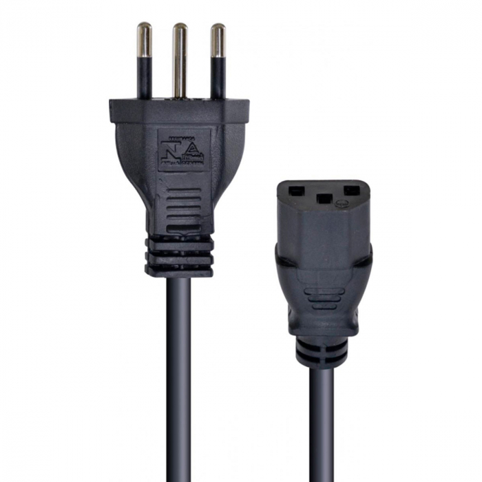 Cabo De Força Tripolar Para Fonte 3X0,50Mm 250V 1,2M Vinik