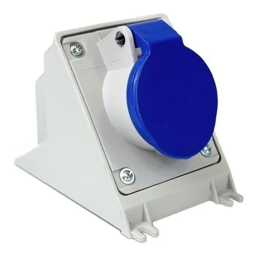Tomada De Sobrepor 3P+T 32a 200/250v Azul N4209 - Steck
