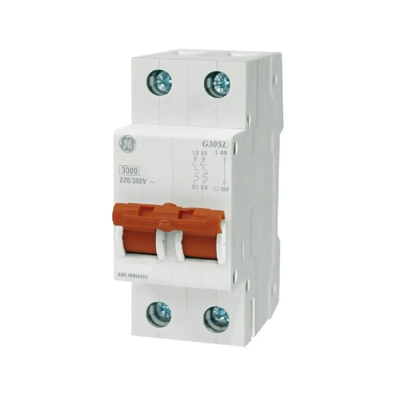 Disjuntor Bipolar Din Ge 40a/50a