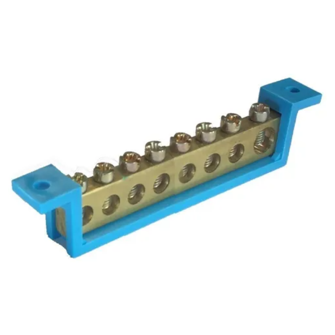 Barramento Steck Neutro 8 Terminais 89mm Sbn8