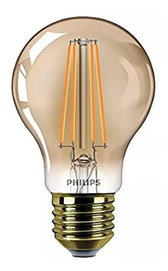 Lâmpada Led Filamento A60 4,5w 300lm E27 Dimer 110v Philips