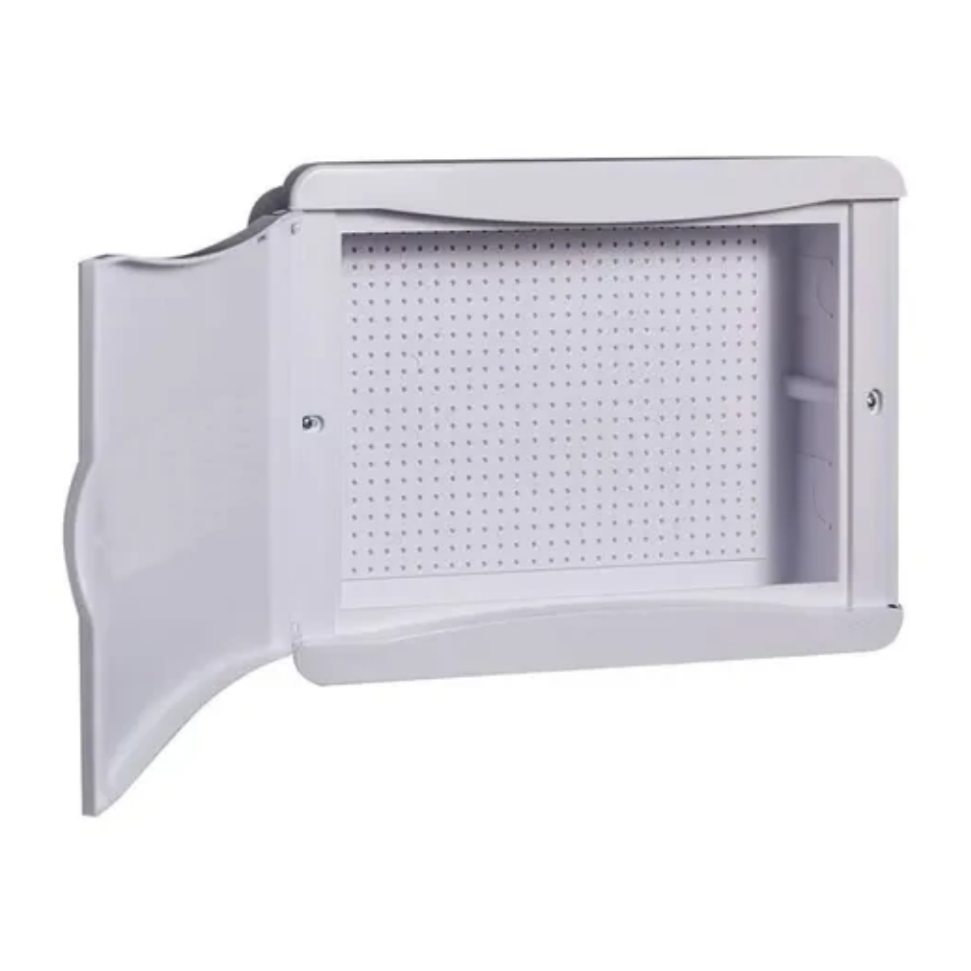 Quadro de Embutir Diamant SVDI300 Branco - Steck