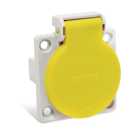 Tomada De Embutir 2P+T 10A 250V C/ Tampa Am Steck