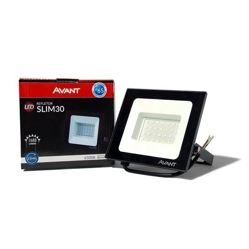 Refletor Led Slim 30W 6500K Bivolt Avant