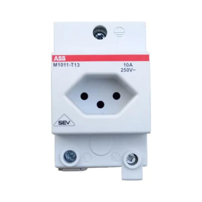 Tomada Para Trilho Din 2p+t 10a 250v M1011-t13 ABB