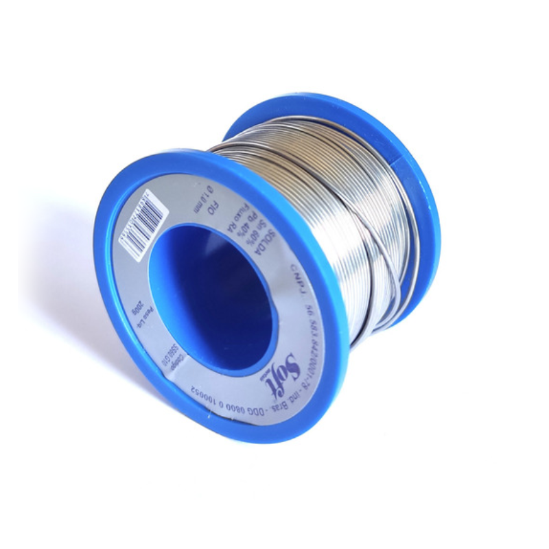 Estanho Solda Rolo 200Gr Soft