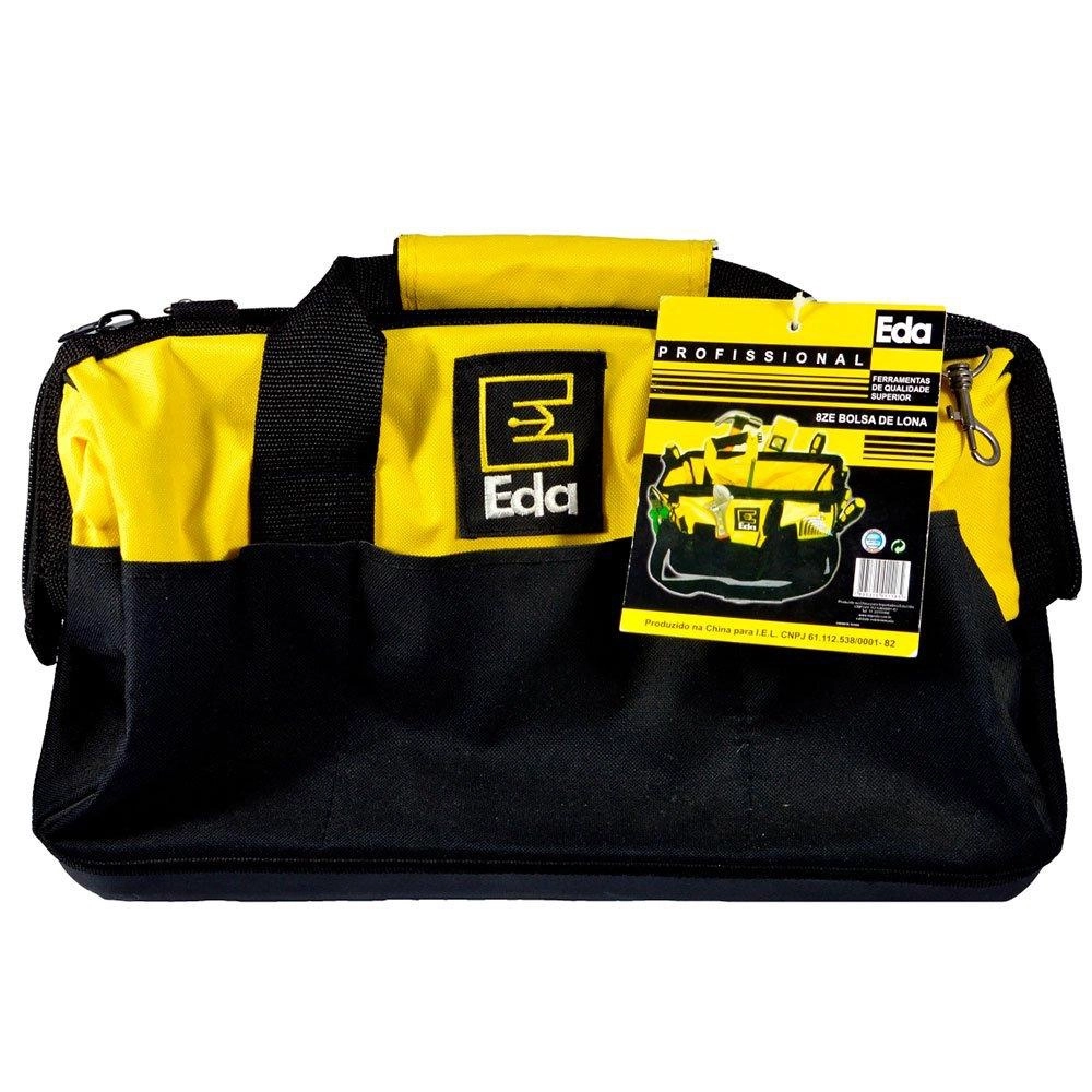 Maleta De Lona Para Ferramentas Com 22 Bolsos 8ZE Eda