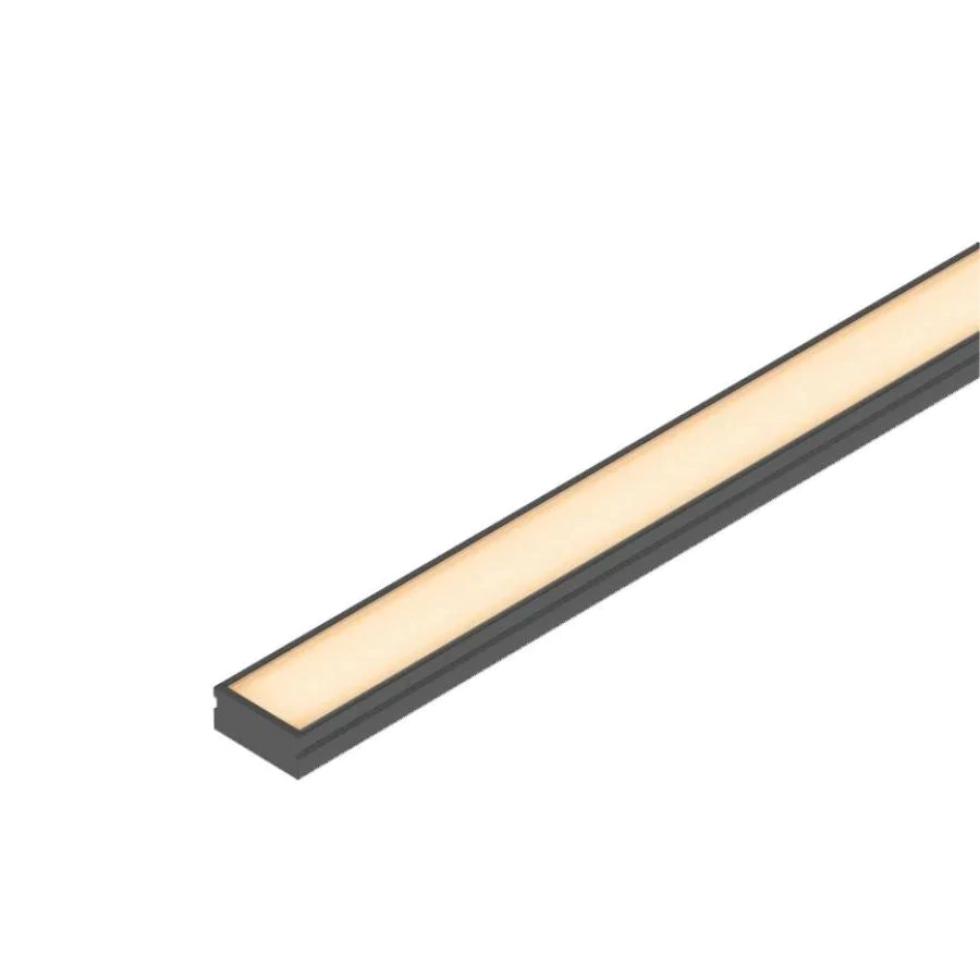 Perfil Sobrepor Linear Preto Reto 18X10MM 2M IP40 Ledvance