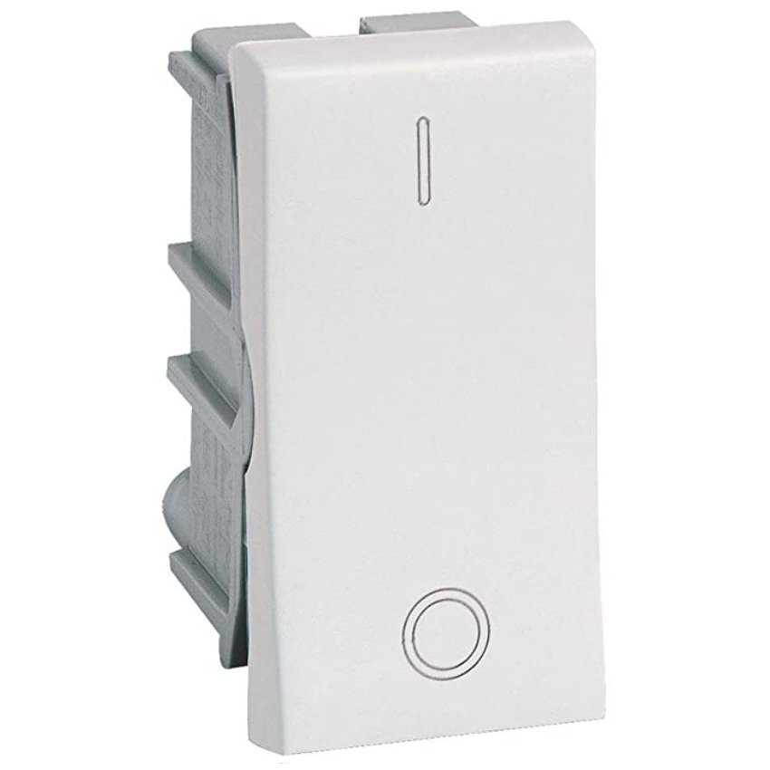 Interruptor Bipolar Simples Branco 10A 612005 Legrand Pial Plus