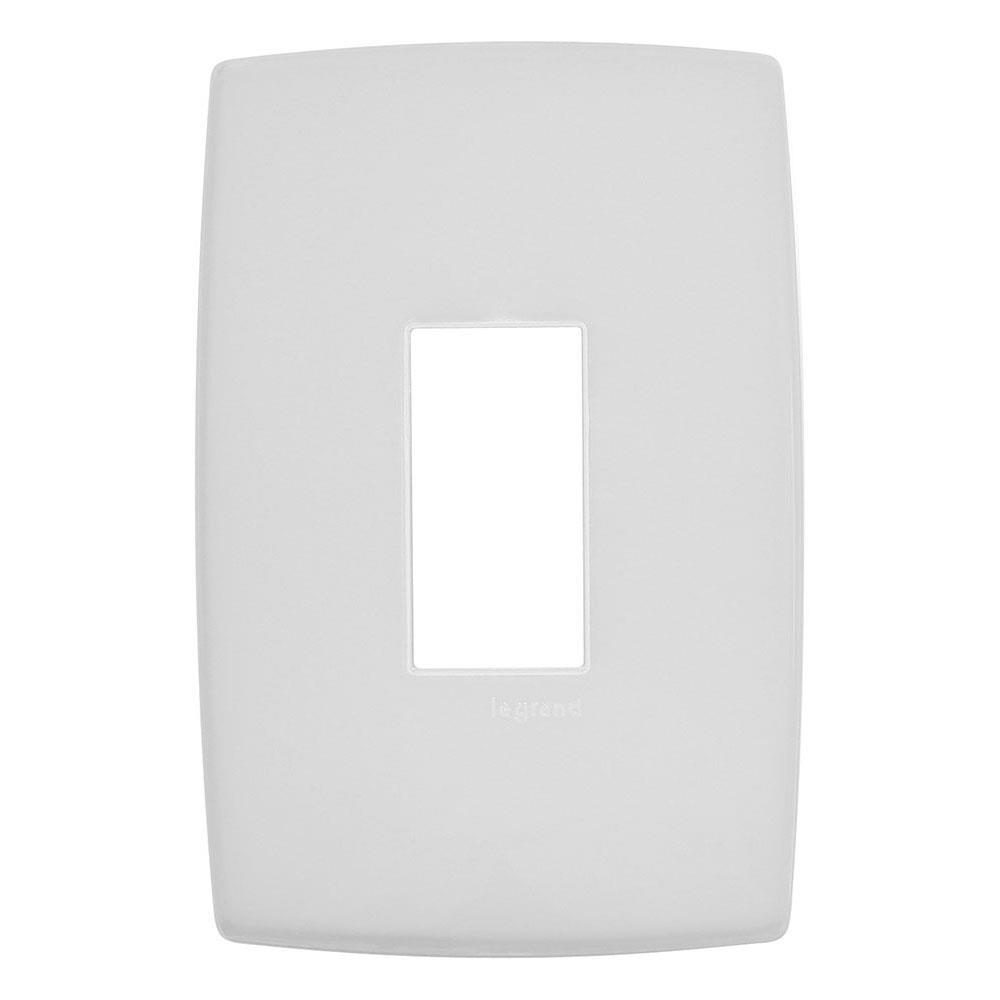Placa Vertical 4X2 Branca 1 módulo 618501 Pial Plus