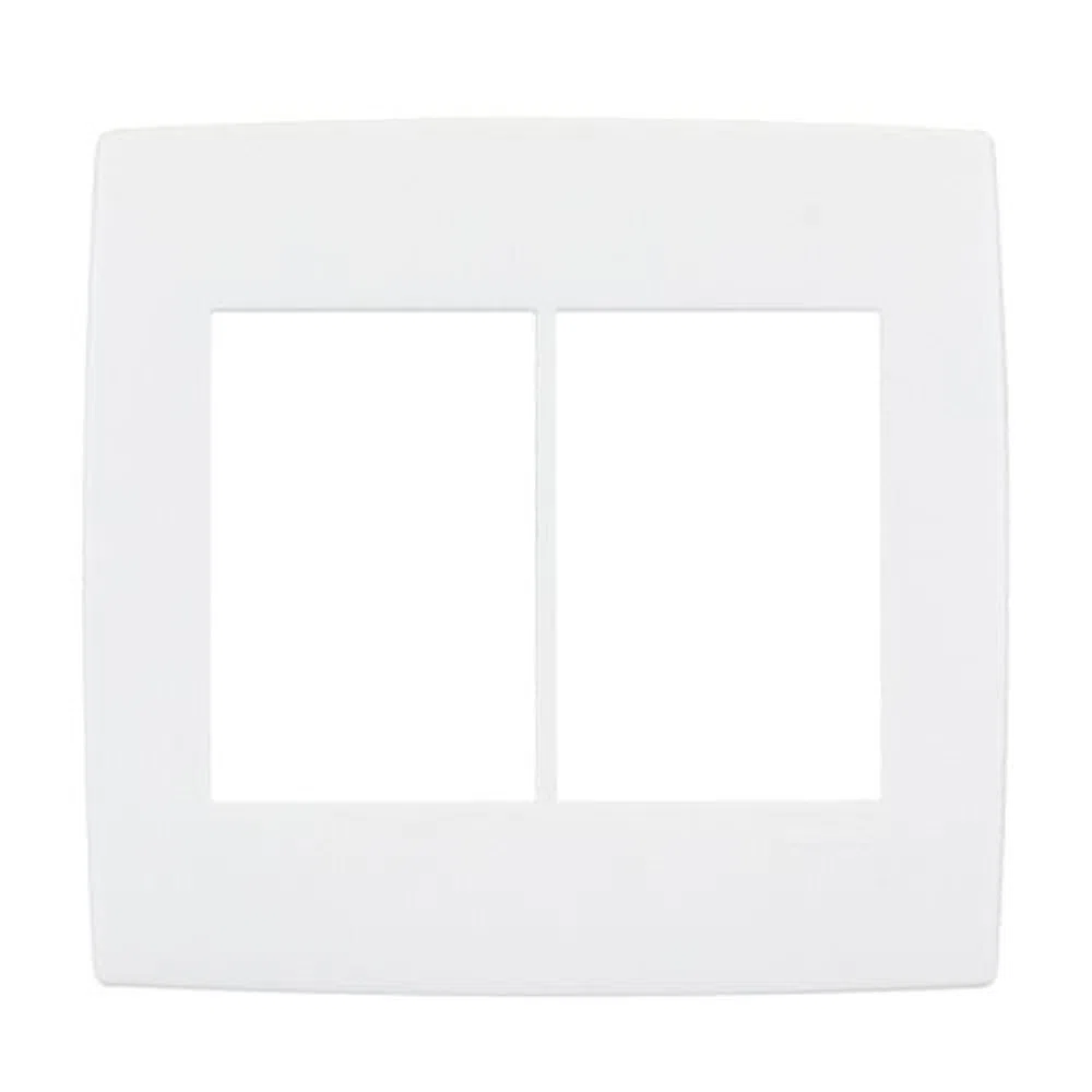 Placa Horizontal 4X4 Branca 3+3 Módulo 618516 Pial Plus