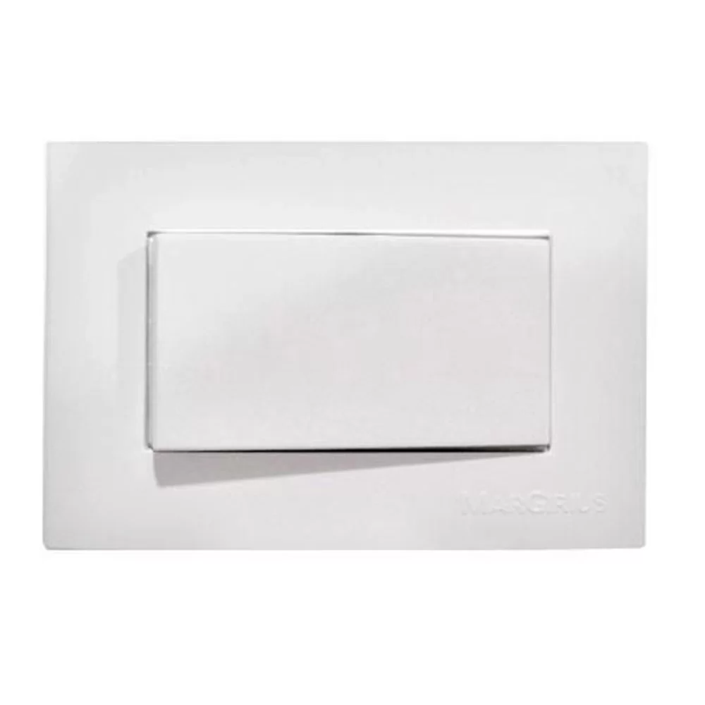 Interruptor Para Moveis Simples Branco Clean 10A Margirius