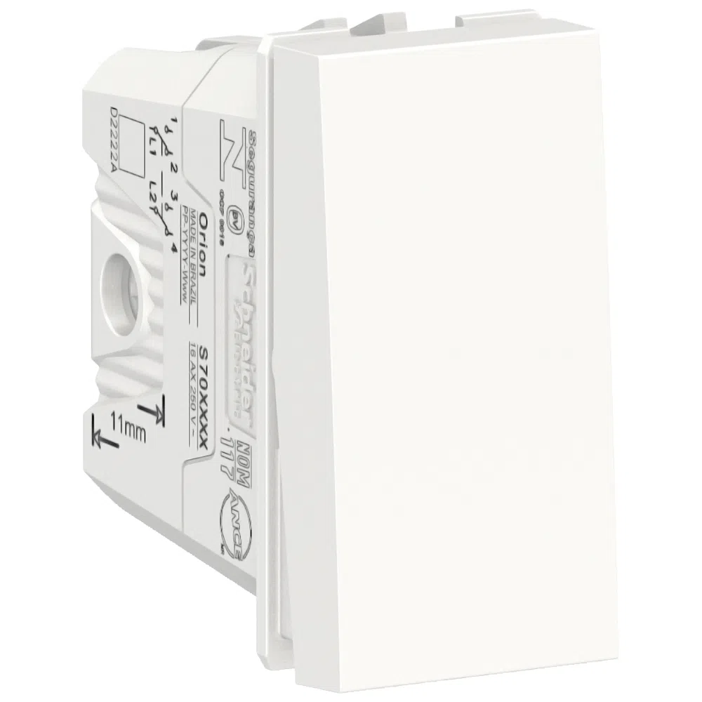 Modulo Interruptor Bipolar Paralelo 10A 250V Orion S70110404 Schneider