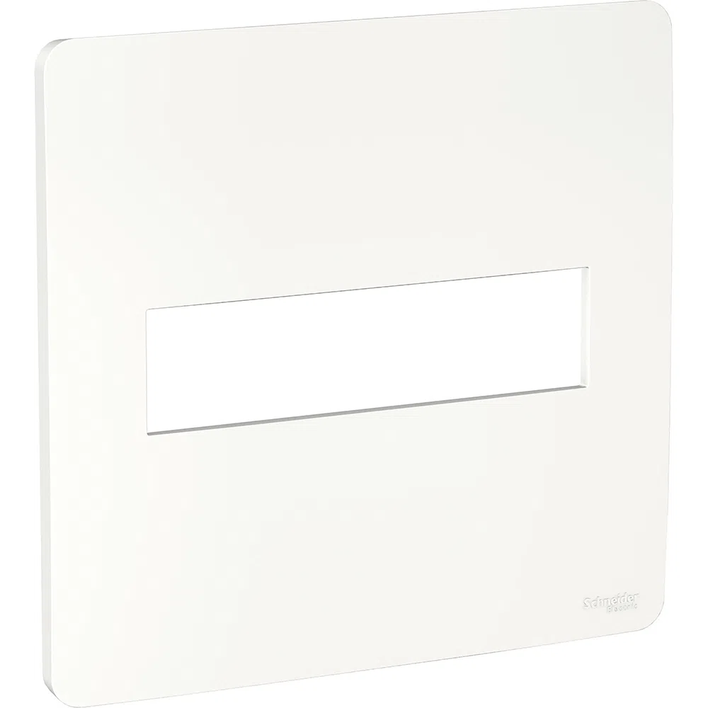 Placa 4X4 2 Postos Branca Orion S730201004 Schneider