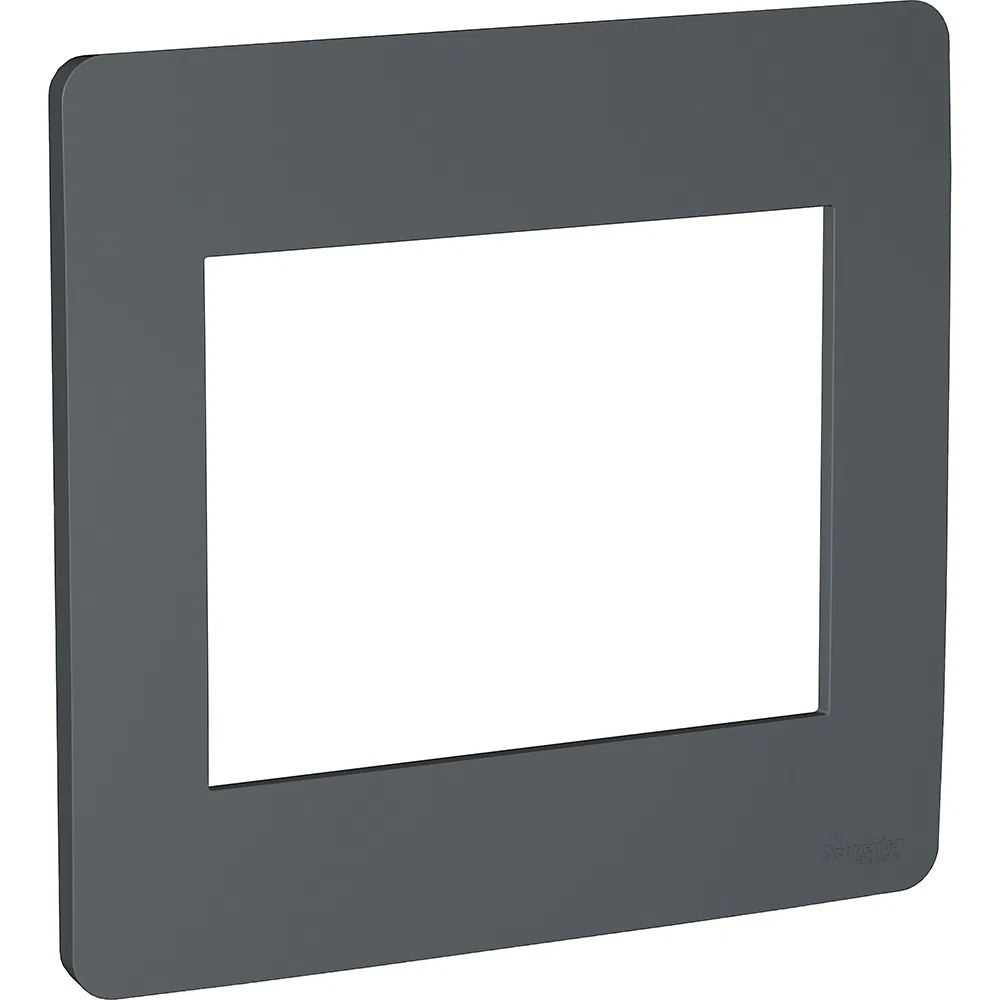 Placa 4X4 6P Stellar Black Orion S730203294 Schneider