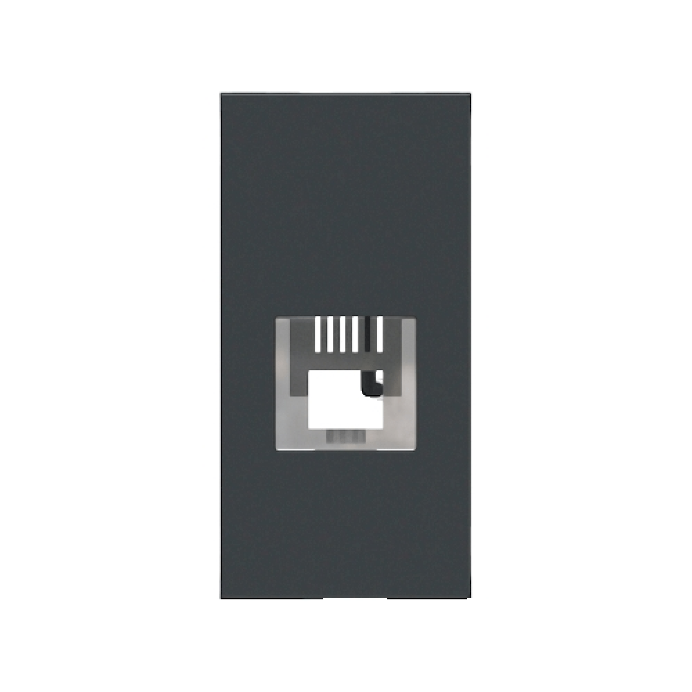 Modulo Tomada Rj11 4 Fios Grafite Orion S70549194 Schneider