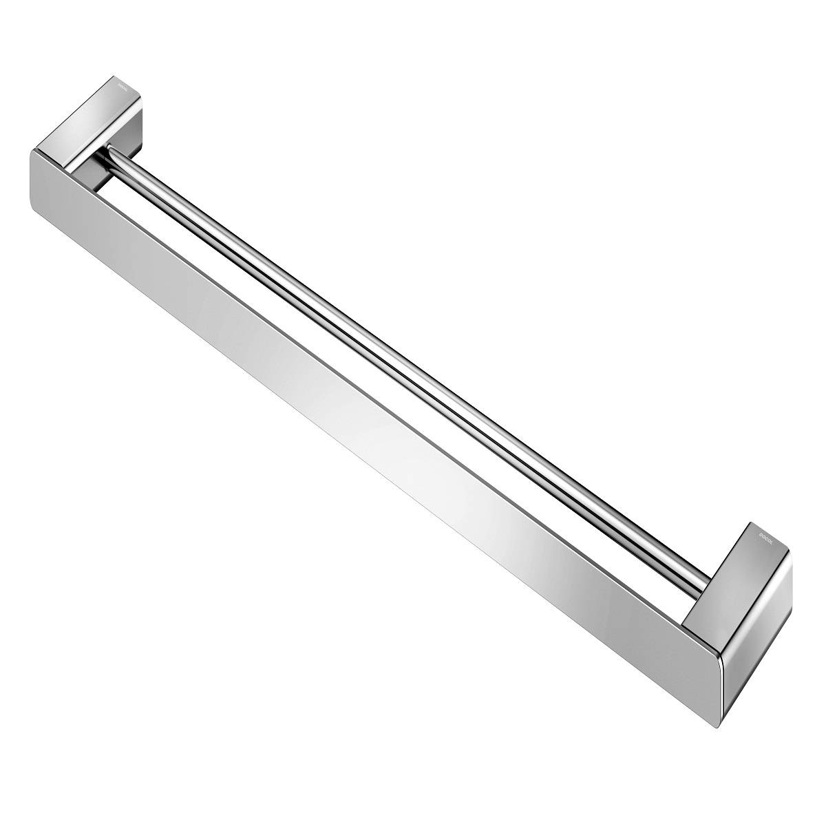 Porta Toalha Bastão Duplo Flat Cromado 01013706 Docol
