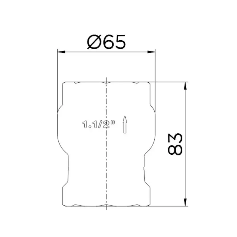 Válvula de Retenção Vertical 1.1/2" 30101500 Docol