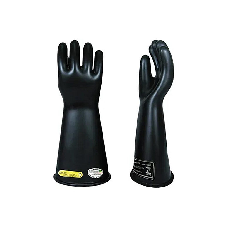 Luva Isolante de Borracha Alta Tensão 17000V Tam 10