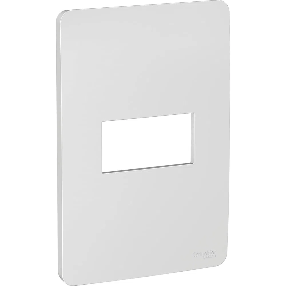 Placa 4X2 1 Posto Gamma Silver Orion S730101274 Schneider