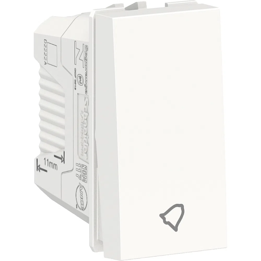 Modulo Pulsador Campainha 10A 1M S70112604 Orion Schneider