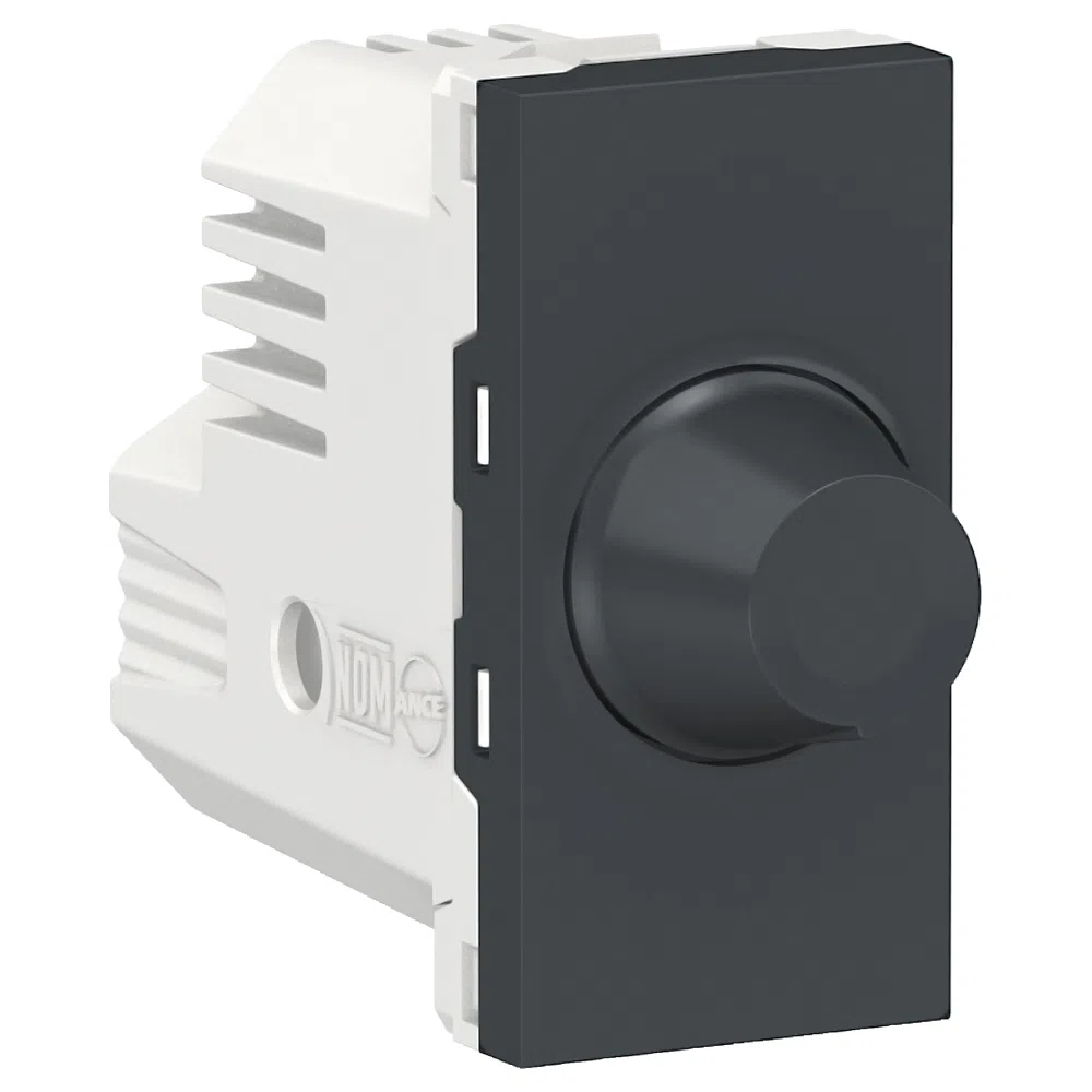 Modulo Dimmer Rotativo Grafite 1 Modulo Orion S70720199 Schneider