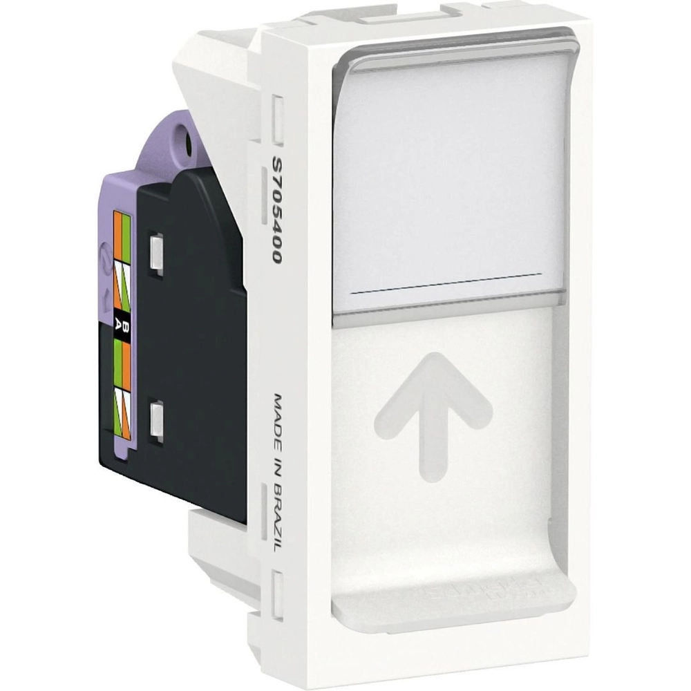 Modulo Tomada Rj45 8 Fios Utp Cat6 S70540104 Orion Schneider