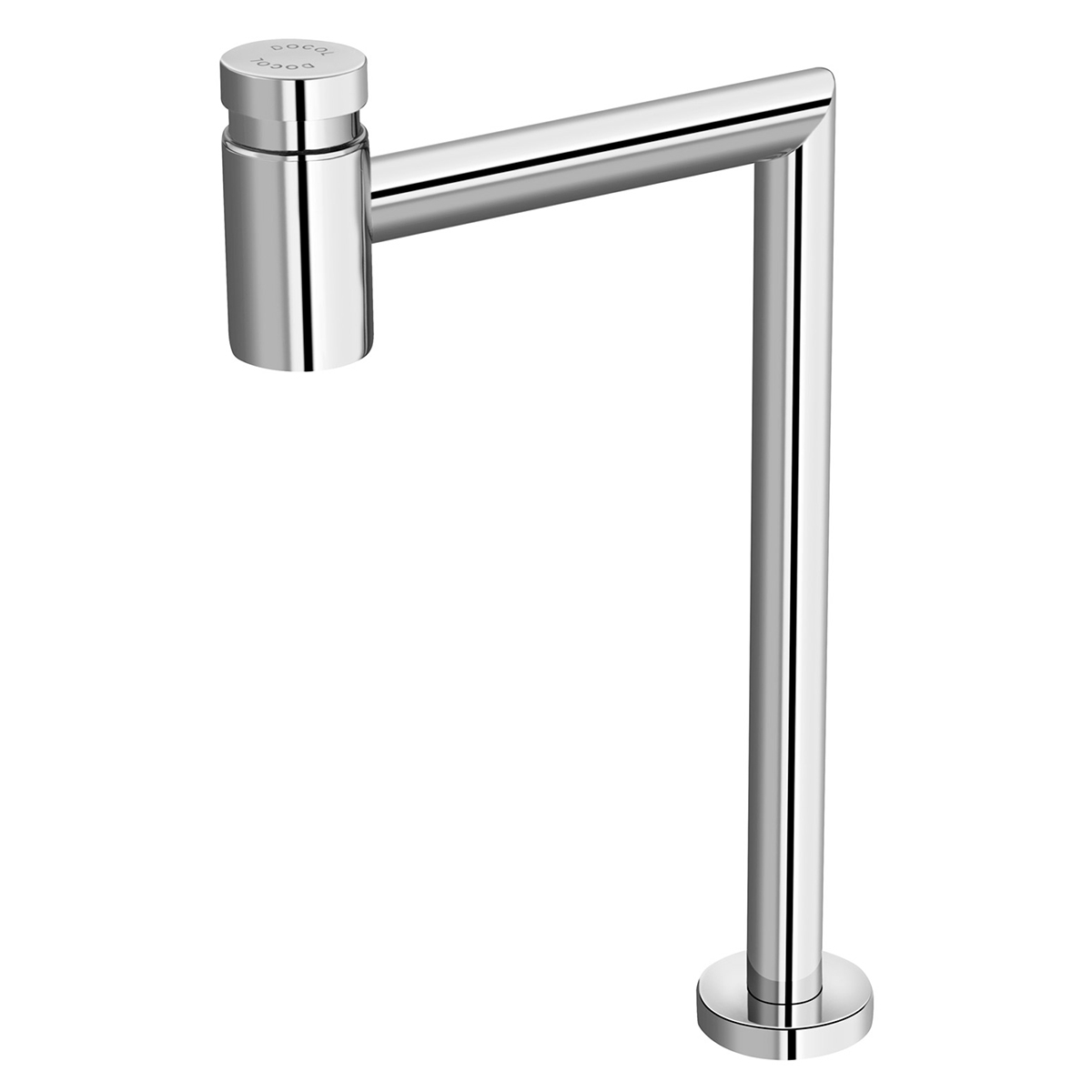 Torneira banheiro bica alta 90° Lóggica Matic 00734406 Docol