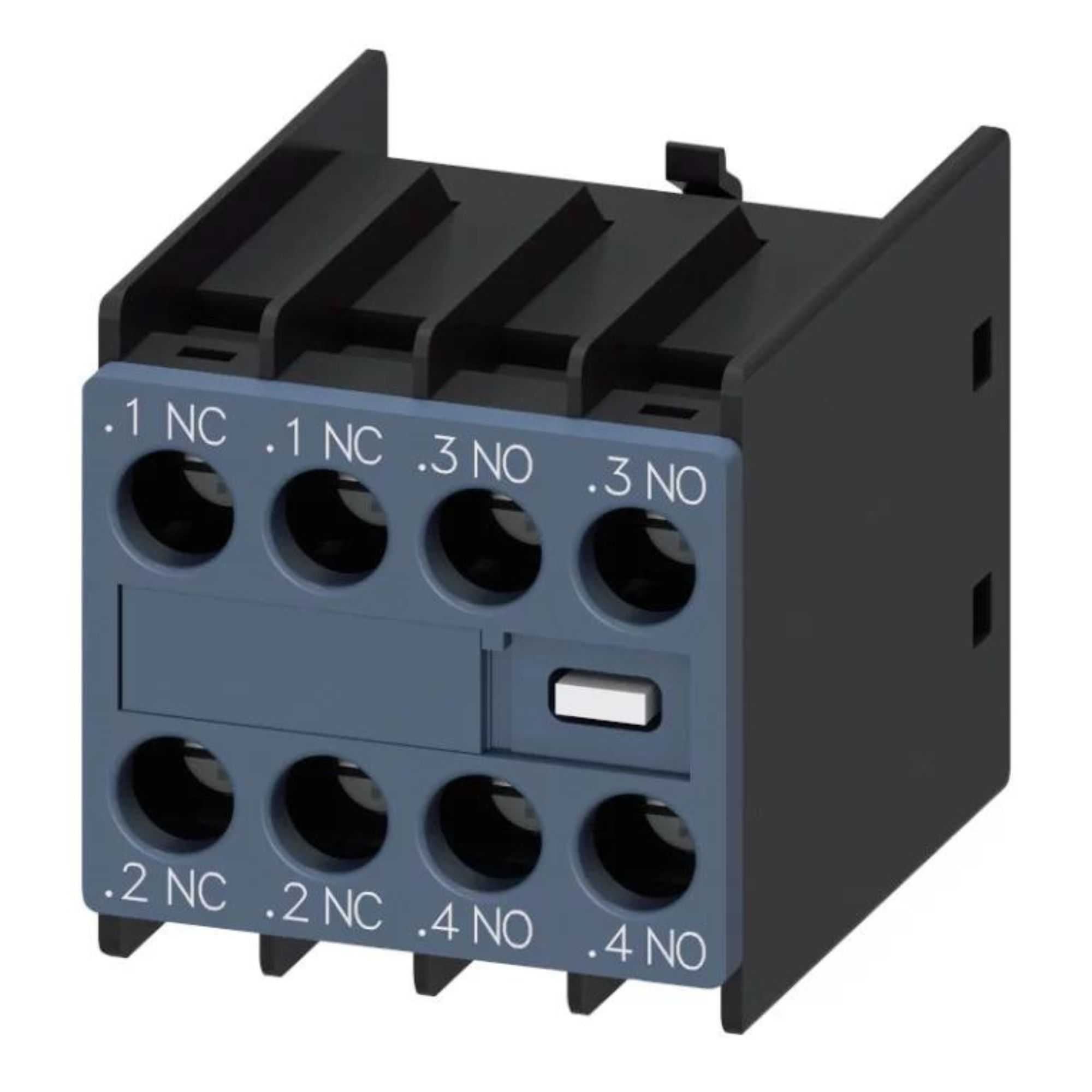 Bloco Contato Auxiliar Frontal 2Na+2Nf S00-S3 Paraf. Siemens