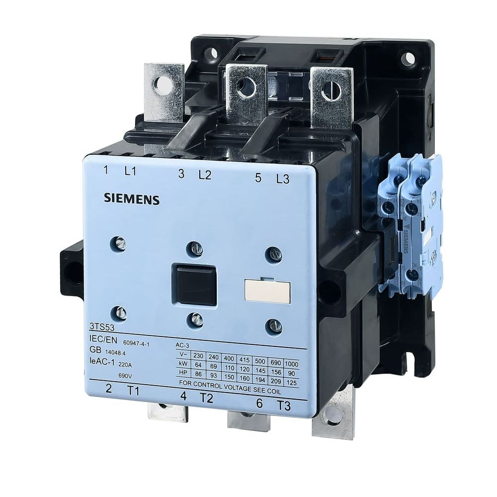 Contator De Potencia Tripolar 170A 220V 3Ts52220an2 Siemens