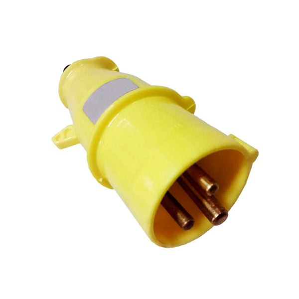 Plugue 2P+T 32a 110/130v Amarelo N3274 - Steck
