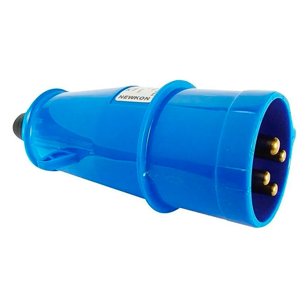 Plugue 3P+T 16A 200/250V Azul Ip44 N4079 Steck