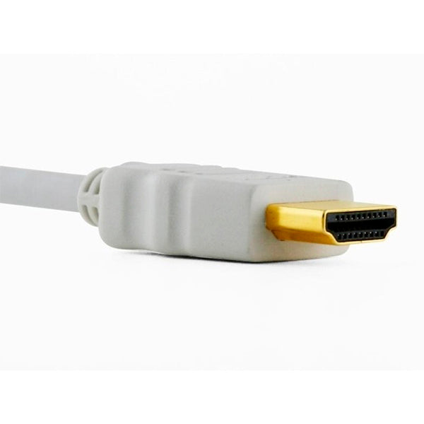 Cabo Hdmi Branco Full Hd 1080p 2 Metros 1.4v Alta Resolução