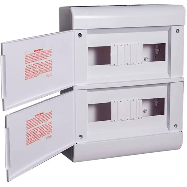 Quadro De Sobrepor Ouro Box 24 Disjuntores Din SCV24PO Steck