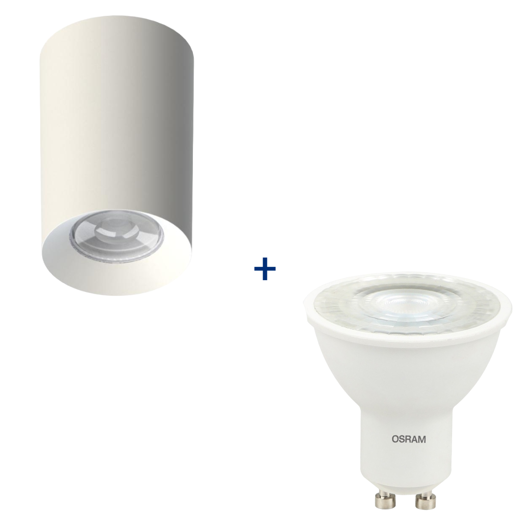 Plafon Tower Redondo Br Dicroica 6,5W 2700K Bivolt Ledvance