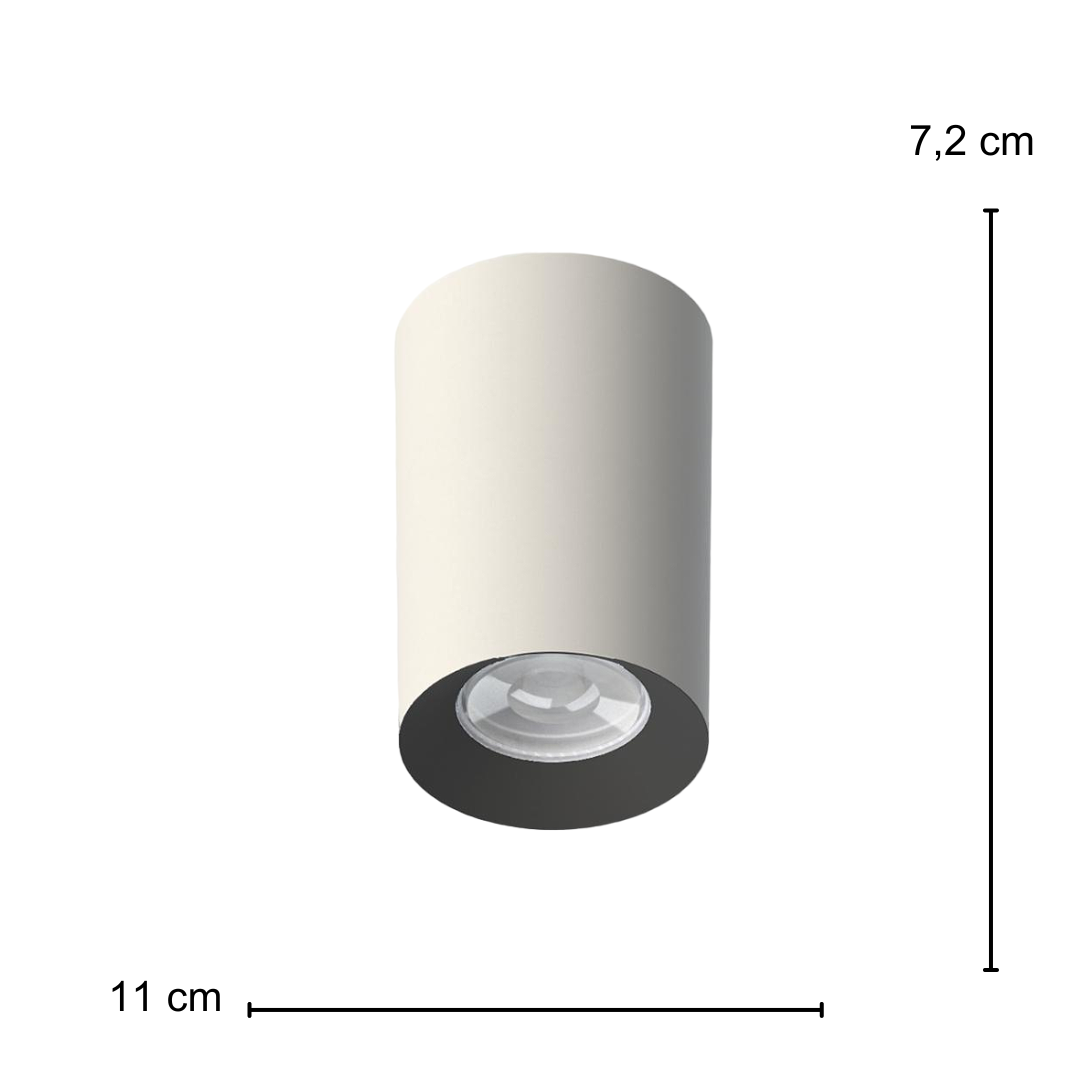 Spot Tower Redondo Br/Pt Dicroica 6,5W 2700K Bivolt Ledvance