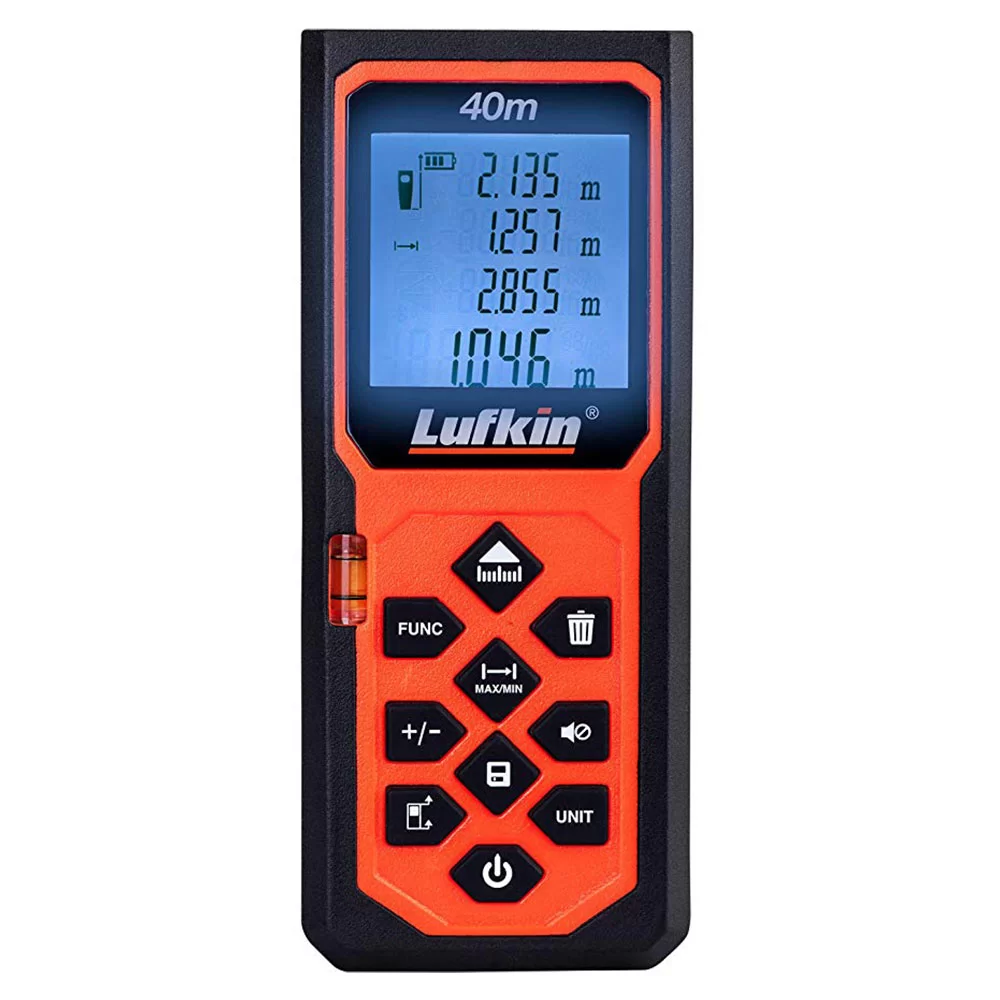 Trena a Laser Medidor de Distância 40m Tl0040 Lufkin